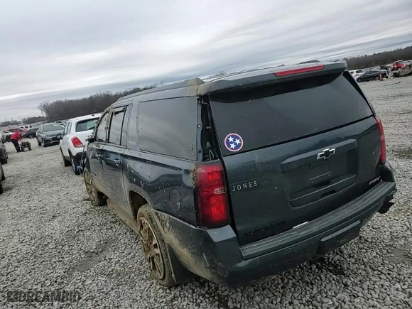 2020 Chevrolet Suburban Premier with VIN 1GNSKJKJ0LR279066, listed as a Copart auction lot 44157655 with 99,477 mi miles and Salvage Title. Bid and sale history available at carsss.com. Image 12.