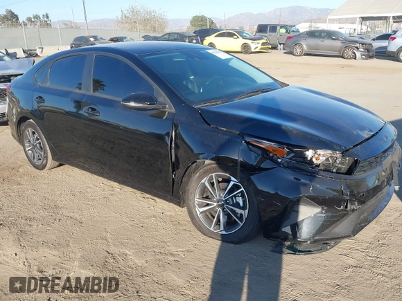 2023 Kia Forte LXS with VIN 3KPF24AD7PE680915, listed as a IAAI auction lot 40741003 with 16,770 mi miles and . Bid and sale history available at DreamBid. Image 1.