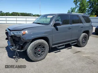 2024 Toyota 4Runner SR5 with VIN JTEMU5JR8R6242282, listed as a Copart auction lot 58045385 with 39,774 mi miles and Salvage title. Bid and sale history available at DreamBid. Image 1.
