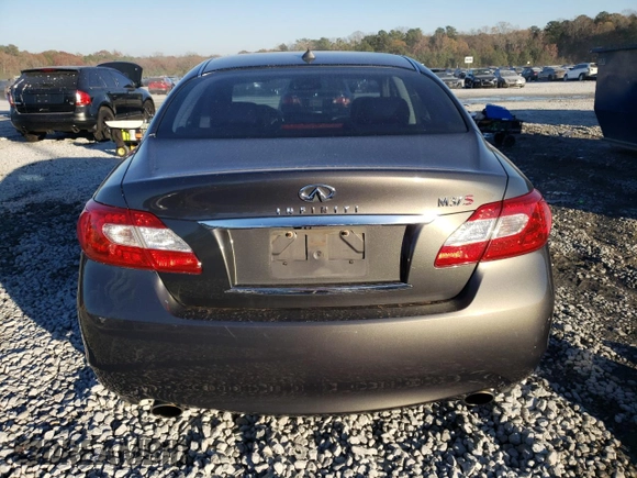 2012 Infiniti M37 with VIN JN1BY1AP8CM332769, listed as a Copart auction lot 83674724 with 416,482 mi miles and Salvage Title. Bid and sale history available at carsss.com. Image 6.