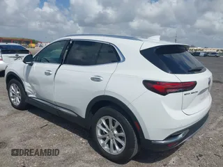 2021 Buick Envision Preferred with VIN LRBAZLR44MD073242, listed as a IAAI auction lot 41947075 with 31,335 mi miles and . Bid and sale history available at DreamBid. Image 3.