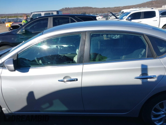 2017 Nissan Sentra SV with VIN 3N1AB7AP6HY249538, listed as a IAAI auction lot 41333456 with 84,359 mi miles and . Bid and sale history available at carsss.com. Image 14.
