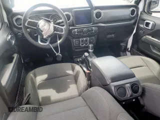 2023 Jeep Gladiator Overland z VIN 1C6HJTFG0PL514615, wystawiony jako Copart lot #57795945 z przebiegiem 32 427 mil mil oraz Czysty tytuł • Clean title. Historia ofert i sprzedaży dostępna na DreamBid. Obrazek 8.