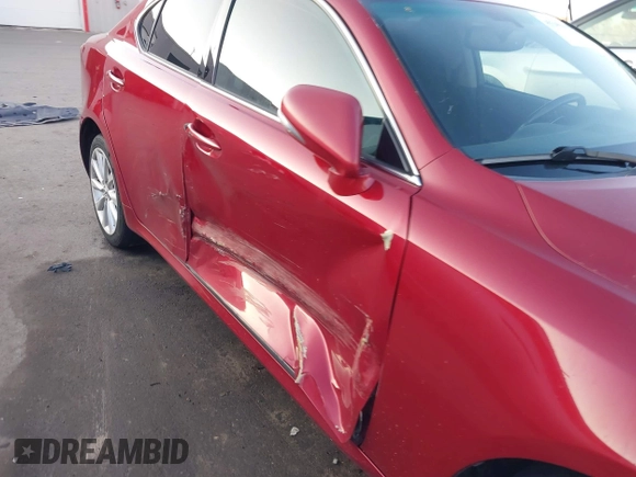 2010 Lexus IS 250 with VIN JTHCF5C26A5041659, listed as a IAAI auction lot 41349489 with Not provided miles and . Bid and sale history available at DreamBid. Image 6.