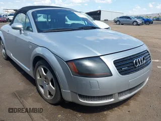 2002 Audi TT z VIN TRUUT28N621033270, wystawiony jako IAAI lot #42409105 z przebiegiem 118 164 mil mil oraz . Historia ofert i sprzedaży dostępna na DreamBid. Obrazek 1.