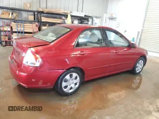 2008 Kia Spectra EX with VIN KNAFE122685509781, listed as a Copart auction lot 60413084 with 73,808 mi miles and Clean Title. Bid and sale history available at carsss.com. Image 3.