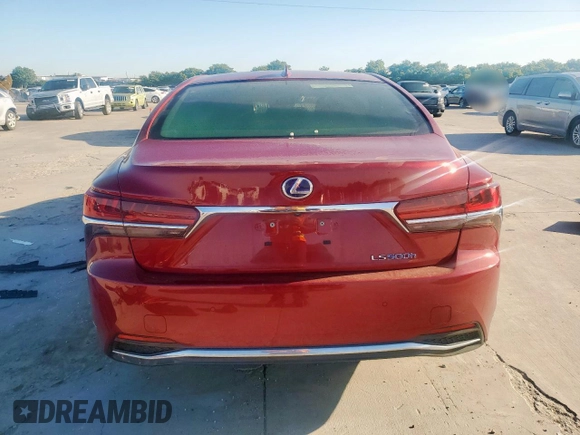 2020 Lexus LS z VIN JTHEYLFF1L5008514, wystawiony jako Copart lot #56605495 z przebiegiem 40 723 mil mil oraz Szkoda całkowita • Salvage title. Historia ofert i sprzedaży dostępna na DreamBid. Obrazek 6.