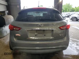 2009 Infiniti FX with VIN JNRAS18W99M156816, listed as a Copart auction lot 57883055 with 165,808 mi miles and Salvage title. Bid and sale history available at DreamBid. Image 6.