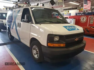 2017 Chevrolet Express Cargo z VIN 1GCWGAFF7H1248369, wystawiony jako IAAI lot #42844628 z przebiegiem 173 570 mil mil oraz . Historia ofert i sprzedaży dostępna na DreamBid. Obrazek 8.