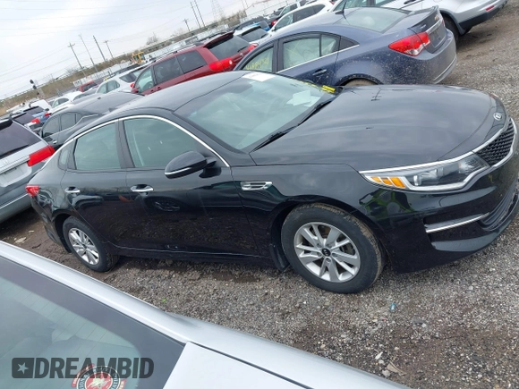 2016 Kia Optima LX with VIN 5XXGT4L37GG023237, listed as a IAAI auction lot 41893870 with 63,310 mi miles. Bid and sale history available at carsss.com. Image 14.