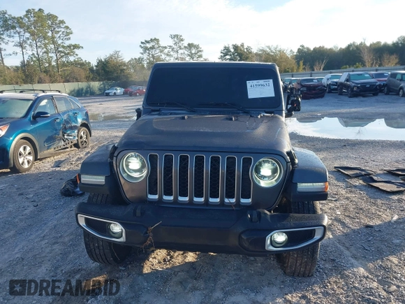 2023 Jeep Gladiator Overland z VIN 1C6HJTFG1PL546604, wystawiony jako IAAI lot #41599632 z przebiegiem 23 108 mil mil oraz . Historia ofert i sprzedaży dostępna na DreamBid. Obrazek 13.