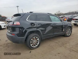 2020 Jeep Cherokee Latitude Plus with VIN 1C4PJMLB0LD545502, listed as a Copart auction lot 45426445 with 139,852 mi miles and Salvage Title. Bid and sale history available at DreamBid. Image 3.