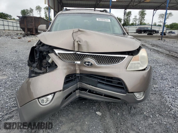 2011 Hyundai Veracruz GLS with VIN KM8NUDCC0BU146008, listed as a Copart auction lot 64395644 with 119,058 mi miles and Salvage Title. Bid and sale history available at DreamBid. Image 5.