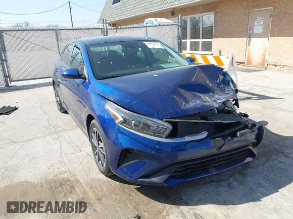 2023 Kia Forte LXS with VIN 3KPF24AD3PE507263, listed as a IAAI auction lot 41805579 with 26,232 mi miles. Bid and sale history available at carsss.com. Image 1.