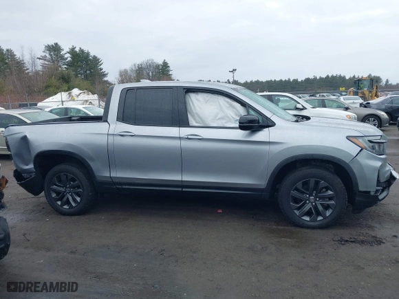 2021 Honda Ridgeline Sport with VIN 5FPYK3F10MB002683, listed as a IAAI auction lot 41695195 with 48,289 mi miles. Bid and sale history available at carsss.com. Image 13.