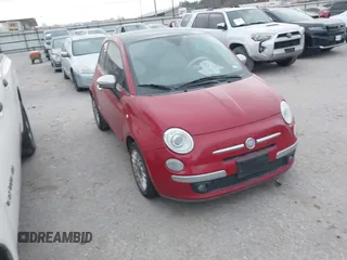 2013 FIAT 500 Lounge with VIN 3C3CFFCRXDT562459, listed as a IAAI auction lot 41788019 with 94,286 mi miles and . Bid and sale history available at DreamBid. Image 1.