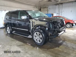 2011 Nissan Armada Platinum z VIN 5N1AA0NC8BN618558, wystawiony jako Copart lot #46445345 z przebiegiem 109 365 mil mil oraz Szkoda całkowita • Salvage title. Historia ofert i sprzedaży dostępna na DreamBid. Obrazek 4.