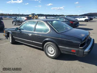 1987 BMW 6 Series 635CSi with VIN WBAEC8406H3265891, listed as a Copart auction lot 76652134 with 105,663 mi miles and Clean Title. Bid and sale history available at carsss.com. Image 2.