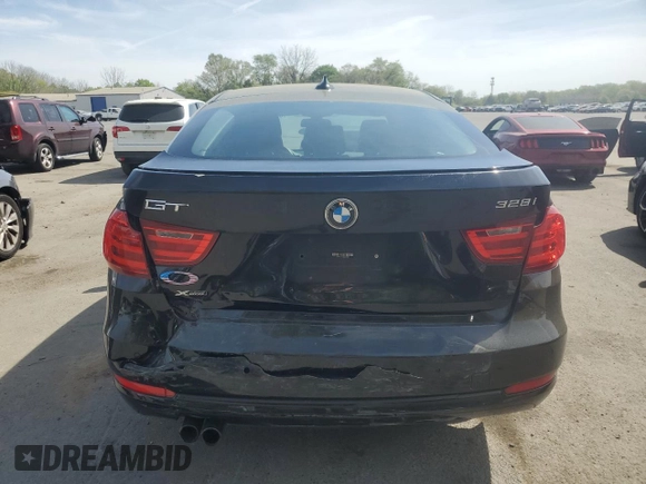 2014 BMW 3 Series 328i Gran Turismo xDrive with VIN WBA3X5C50ED557467, listed as a Copart auction lot 53655025 with 126,733 mi miles and Salvage title. Bid and sale history available at DreamBid. Image 6.