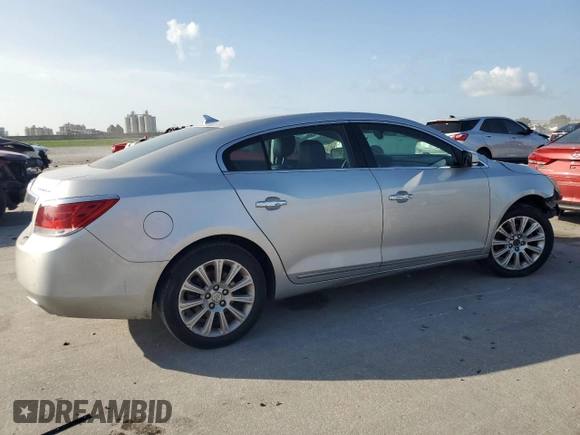 2013 Buick LaCrosse Leather с VIN 1G4GC5E36DF294329, выставлен на аукционе Copart как лот 59966255 с пробегом Не указан миль и Списание • Salvage title. История ставок и продаж доступна на DreamBid. Изображение 3.