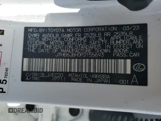2023 Lexus UX 250h F Sport z VIN JTHB6JBH0P2155693, wystawiony jako Copart lot #56769475 z przebiegiem 61 661 mil mil oraz Szkoda całkowita • Salvage title. Historia ofert i sprzedaży dostępna na DreamBid. Obrazek 13.