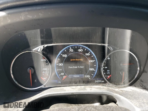 2023 GMC Acadia SLT with VIN 1GKKNMLS1PZ255801, listed as a Copart auction lot 42919585 with 24,233 mi miles and Salvage Title. Bid and sale history available at DreamBid. Image 9.