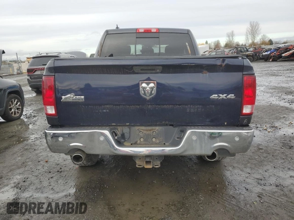 2017 Ram 1500 Big Horn with VIN 1C6RR7LM2HS527484, listed as a Copart auction lot 86729374 with 166,964 mi miles and Salvage Title. Bid and sale history available at carsss.com. Image 6.