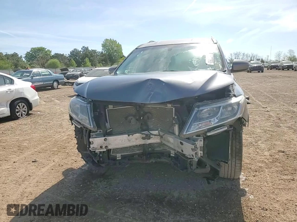 2016 Nissan Pathfinder Platinum z VIN 5N1AR2MN8GC614746, wystawiony jako Copart lot #56227895 z przebiegiem 135 306 mil mil oraz Szkoda całkowita • Salvage title. Historia ofert i sprzedaży dostępna na DreamBid. Obrazek 14.