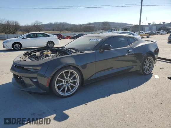2016 Chevrolet Camaro 2SS with VIN 1G1FH1R78G0192988, listed as a Copart auction lot 88262535 with 19,319 mi miles and Salvage title. Bid and sale history available at DreamBid. Image 1.