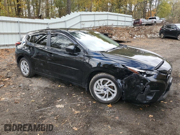 2024 Subaru Impreza with VIN JF1GUABC5R8357372, listed as a Copart auction lot 76237704 with 5,668 mi miles and Salvage Title. Bid and sale history available at carsss.com. Image 4.