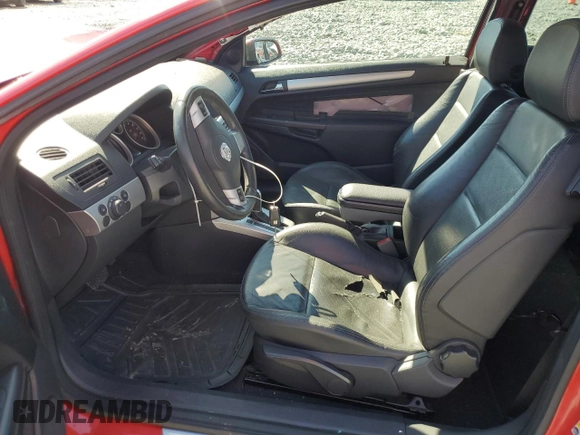 2008 Saturn Astra XR with VIN W08AT271485077788, listed as a Copart auction lot 50408695 with 119,806 mi miles and Salvage Title. Bid and sale history available at DreamBid. Image 7.