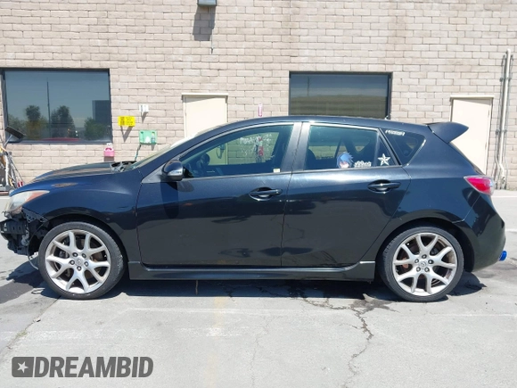 2013 Mazda 3 Mazdaspeed3 Touring with VIN JM1BL1L42D1827986, listed as a IAAI auction lot 42143327 with 186,436 mi miles and . Bid and sale history available at DreamBid. Image 14.