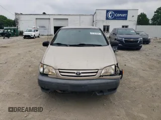 2001 Toyota Sienna CE with VIN 4T3ZF19C21U337517, listed as a Copart auction lot 57107654 with 199,496 mi miles and Salvage Title. Bid and sale history available at carsss.com. Image 5.