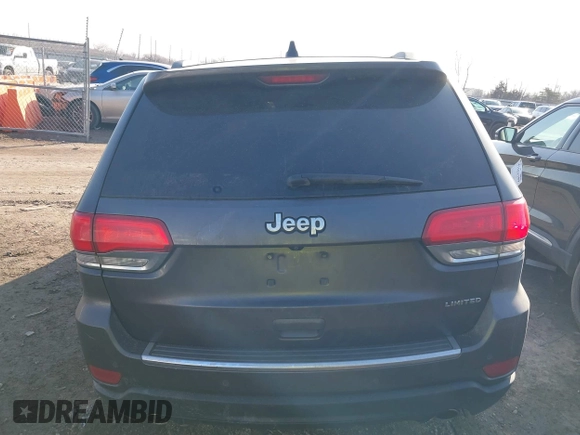 2014 Jeep Grand Cherokee Limited with VIN 1C4RJEBGXEC499052, listed as a IAAI auction lot 41665838 with 160,473 mi miles. Bid and sale history available at carsss.com. Image 16.