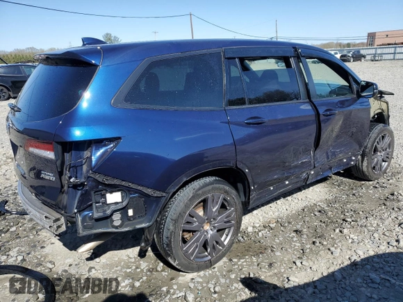 2022 Honda Pilot Sport with VIN 5FNYF6H38NB075315, listed as a Copart auction lot 53789785 with 68,102 mi miles and Salvage title. Bid and sale history available at DreamBid. Image 3.