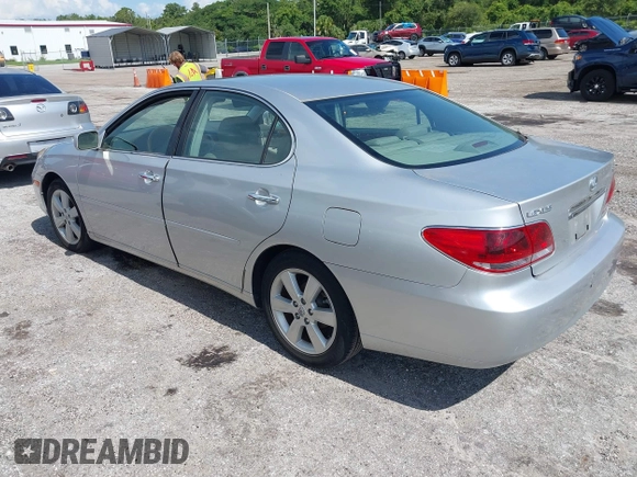 2005 Lexus ES 350 with VIN JTHBA30G655086945, listed as a IAAI auction lot 42563974 with 126,607 mi miles and . Bid and sale history available at DreamBid. Image 3.