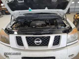2010 Nissan Titan Pro-4X with VIN 1N6BA0EC3AN312601, listed as a Copart auction lot 52633455 with 161,260 mi miles and Salvage title. Bid and sale history available at DreamBid. Image 11.