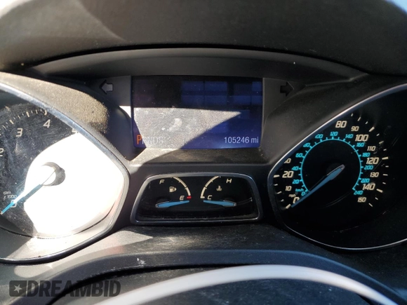 2013 Ford Escape SE with VIN 1FMCU0GXXDUB36747, listed as a Copart auction lot 84262084 with 105,246 mi miles and Salvage Title. Bid and sale history available at carsss.com. Image 9.
