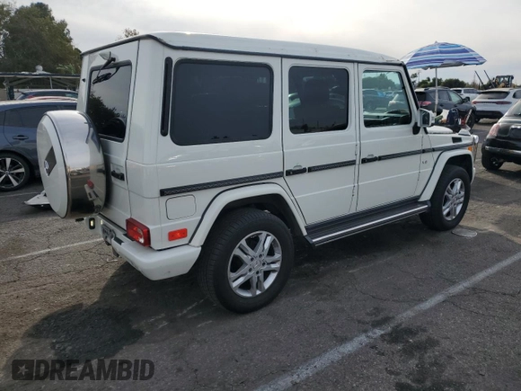 2013 Mercedes-Benz G 550 with VIN WDCYC3HFXDX207071, listed as a Copart auction lot 84055214 with 102,067 mi miles and Salvage title. Bid and sale history available at DreamBid. Image 3.