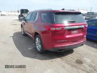 2018 Chevrolet Traverse High Country with VIN 1GNEVKKW0JJ106147, listed as a IAAI auction lot 41995736 with 95,512 mi miles. Bid and sale history available at carsss.com. Image 3.