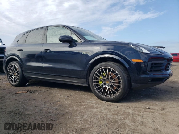 2021 Porsche Cayenne E-Hybrid with VIN WP1AE2AYXMDA24681, listed as a Copart auction lot 74823124 with 29,101 mi miles and Non repairable. Bid and sale history available at DreamBid. Image 4.
