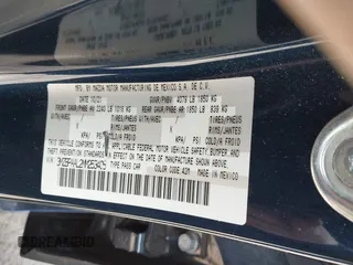 2021 Mazda 3 S with VIN 3MZBPAAL2MM253405, listed as a IAAI auction lot 41836752 with 63 mi miles and . Bid and sale history available at DreamBid. Image 9.