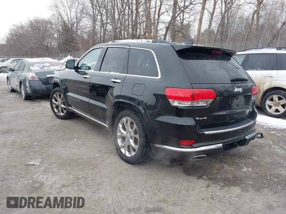 2019 Jeep Grand Cherokee Summit with VIN 1C4RJFJGXKC669686, listed as a IAAI auction lot 41465553 with 72,127 mi miles. Bid and sale history available at carsss.com. Image 3.