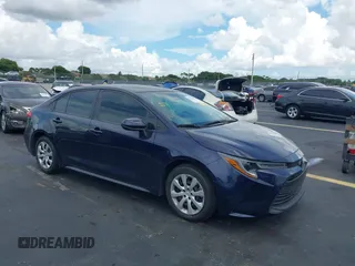 2024 Toyota Corolla LE с VIN 5YFB4MDE9RP123017, выставлен на аукционе IAAI как лот 42566940 с пробегом 23 604 миль миль и . История ставок и продаж доступна на DreamBid. Изображение 1.