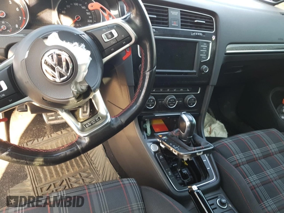 2017 Volkswagen GTI S with VIN 3VW4T7AU9HM053417, listed as a Copart auction lot 68977944 with Not Provided miles and Salvage Title. Bid and sale history available at DreamBid. Image 8.