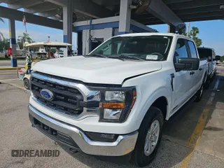 2023 Ford F-150 XL with VIN 1FTFW1ED4PFC42579, listed as a IAAI auction lot 42132402 with 13,312 mi miles. Bid and sale history available at carsss.com. Image 1.