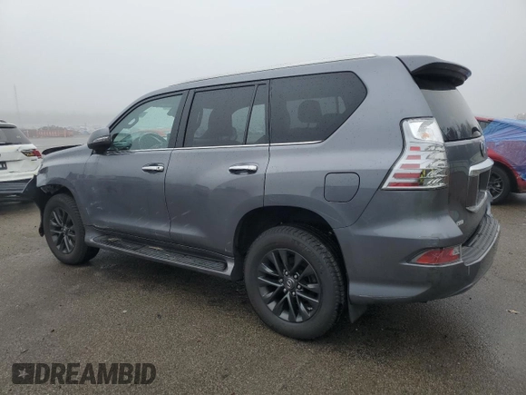 2023 Lexus GX with VIN JTJAM7BX6P5384551, listed as a Copart auction lot 50971765 with 21,255 mi miles and Salvage Title. Bid and sale history available at carsss.com. Image 2.