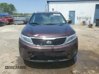 2015 Kia Sorento LX with VIN 5XYKTDA72FG650390, listed as a Copart auction lot 53330725 with 124,943 mi miles and Salvage Title. Bid and sale history available at carsss.com. Image 5.