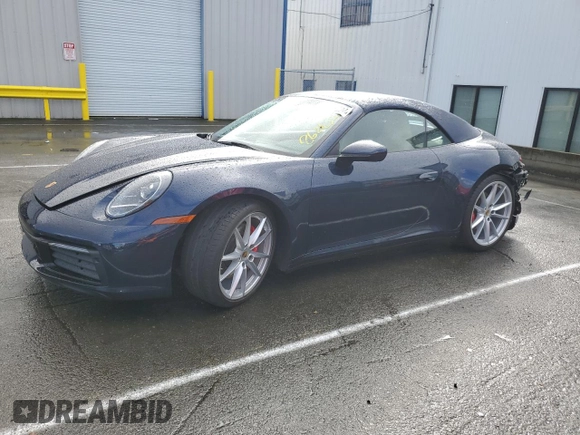 2020 Porsche 911 Carrera S with VIN WP0CB2A95LS263724, listed as a Copart auction lot 86216324 with 29,737 mi miles and Salvage Title. Bid and sale history available at DreamBid. Image 1.