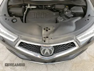 2020 Acura MDX w/Technology Pkg with VIN 5J8YD3H57LL004561, listed as a Copart auction lot 49437885 with 43,334 mi miles and Salvage Title. Bid and sale history available at carsss.com. Image 12.